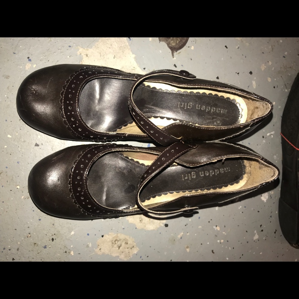 Brown Madden Girl Heels